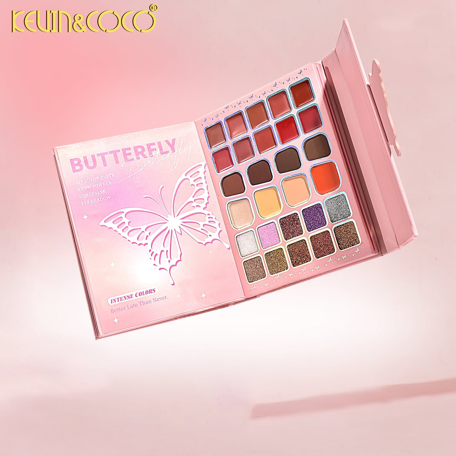 Kevin & Coco 94 Colors Luxury Butterfly Makeup Book - Image 3