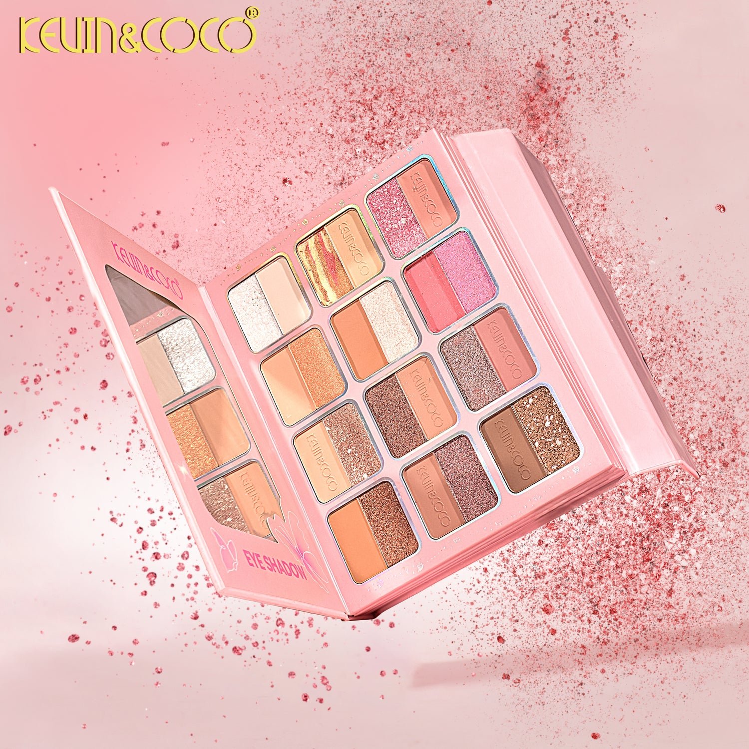 Kevin & Coco 94 Colors Luxury Butterfly Makeup Book - Image 2