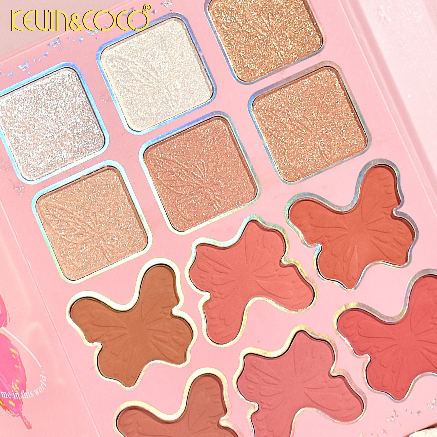 Kevin & Coco 94 Colors Luxury Butterfly Makeup Book - Image 5