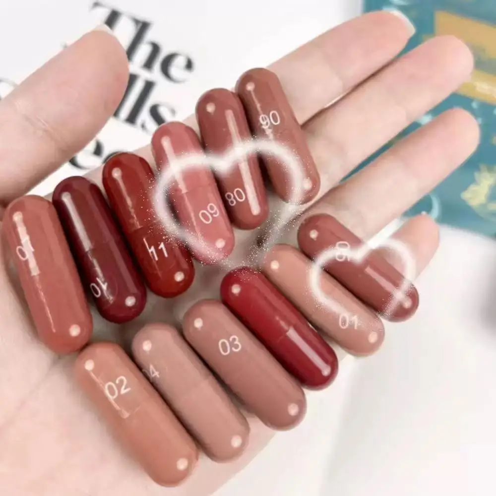 LMG Brothers Silky Smooth Matte 12 Colors Capsule Lipsticks - Image 2